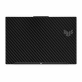 Black Carbon Asus TUF Gaming F17 FX707Z Laptop Skin
