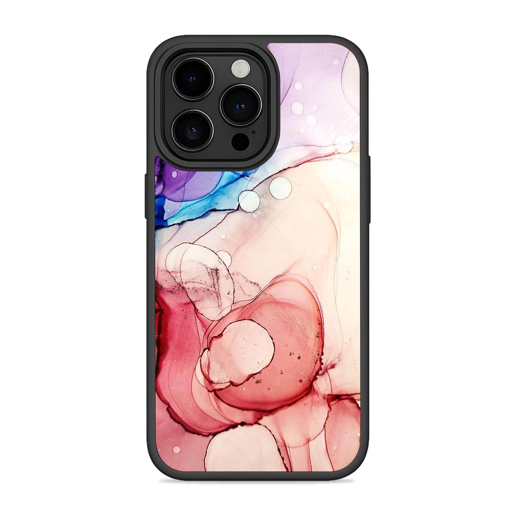 Color Flow 3D Mobile Bumper Cover For iPhone & Samsung