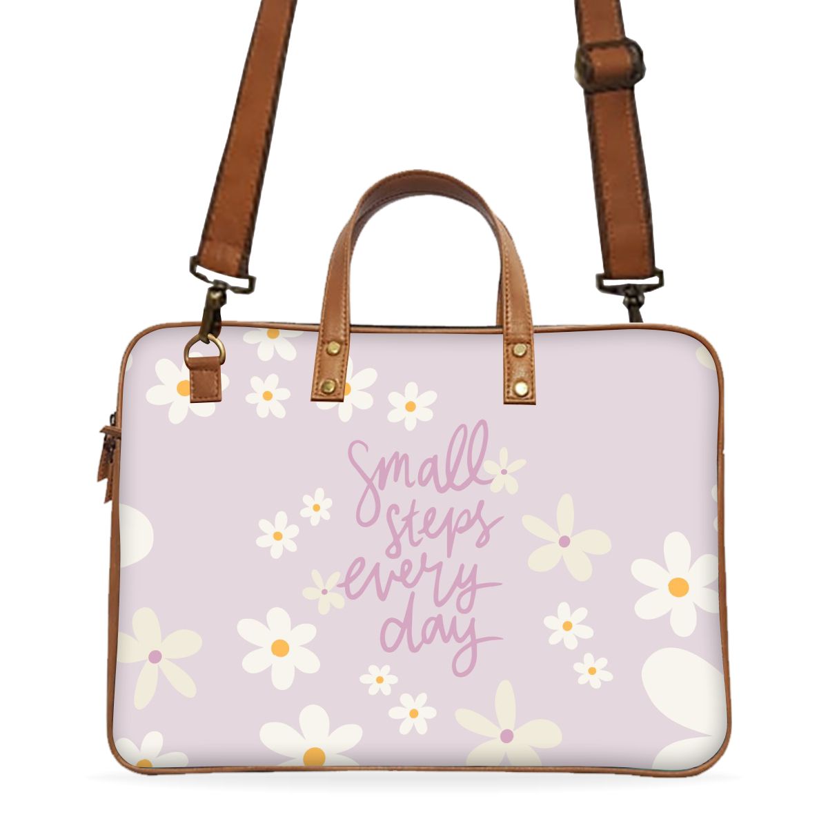 Small Steps Every Day Deluxe Laptop Bag