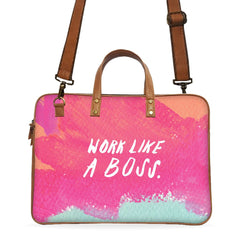 Work Like A Boss Deluxe Laptop Bag