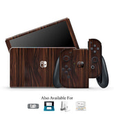 Mahogany Wood Nintendo Skin