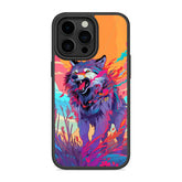 Colour Wolf 3D Mobile Bumper Cover For iPhone & Samsung