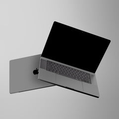 Solid Grey Macbook Skin