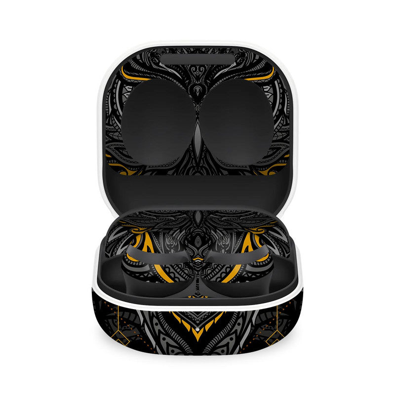 Classic Owl Dark Yellow Samsung Galaxy Buds 2 Skin