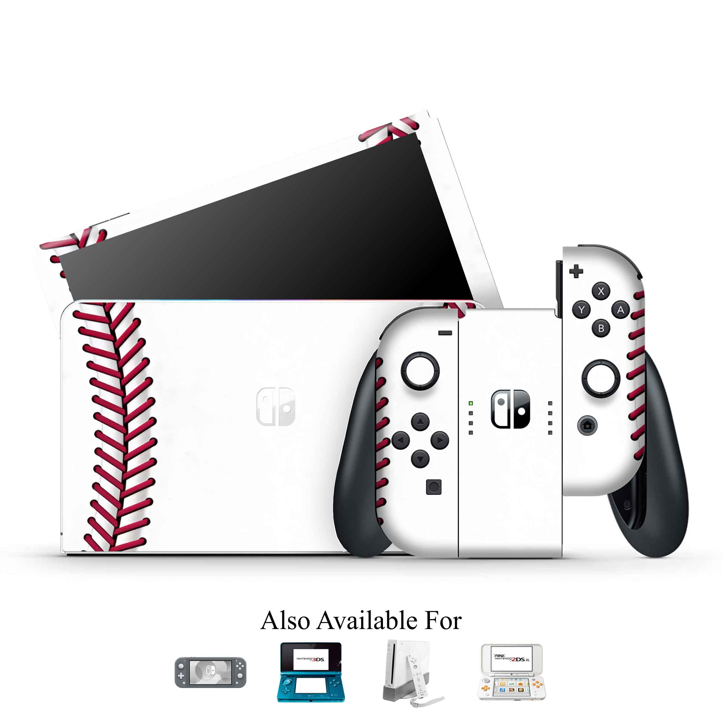 Baseball Art Nintendo Skin