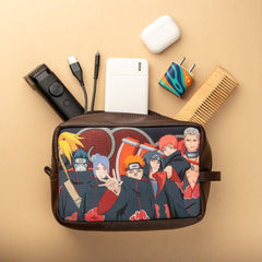 Akatsuki Inspired Multi-purpose Leather Utility Pouch