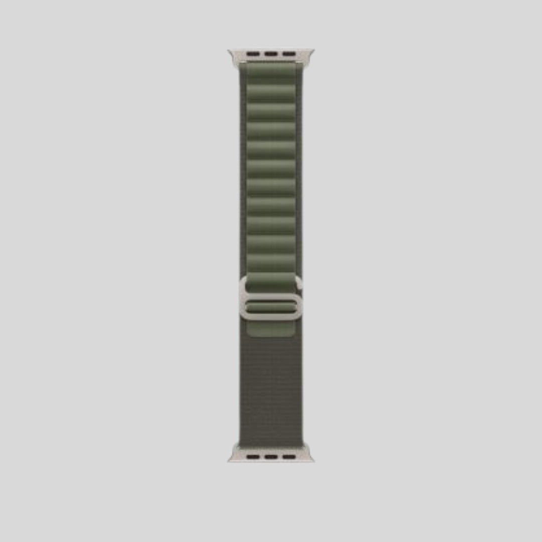 Metal & Silicon Apple Watch Strap 44 45 46 49 MM For iwatch