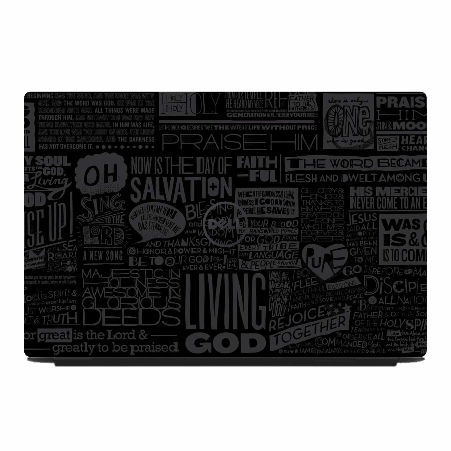 Dell Inspiron 3501 3520 Laptop Skins & Wraps - WrapCart | Black Glory Dell Inspiron 3501 3520 Laptop Skin