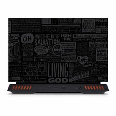 Black Glory Dell G15 5520 Laptop Skin