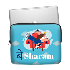 Besharam Classic Laptop Sleeve