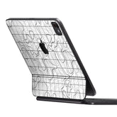 iPad Magic Keyboard White Topography Exclusive