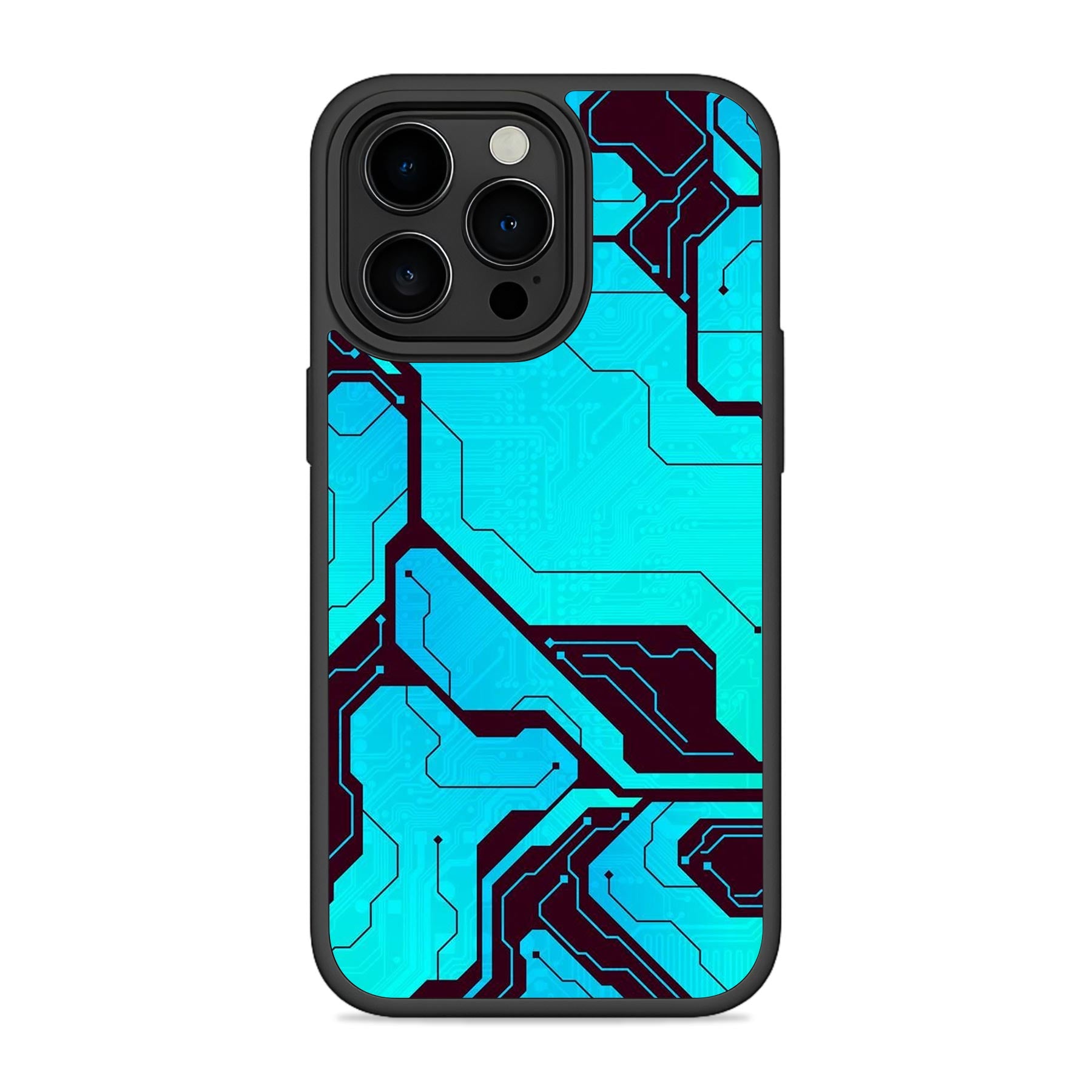 Cyber Circuit 3D Mobile Bumper Cover For iPhone & Samsung