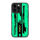 Cyber Green Mobile Bumper Cover For iPhone & Samsung
