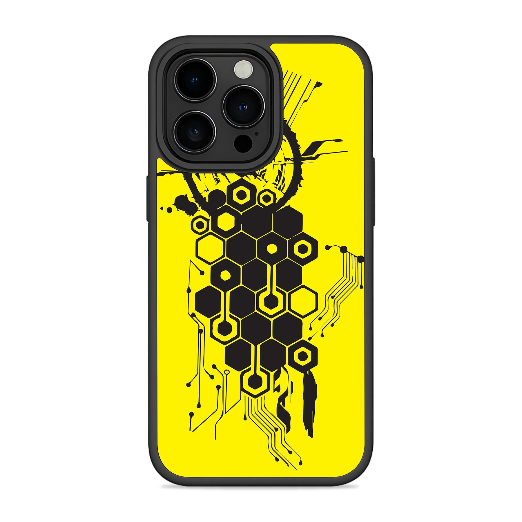 Cyber Hive Mobile Bumper Cover For iPhone & Samsung