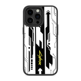 Cyber White Mobile Bumper Cover For iPhone & Samsung