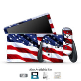 US Flag Nintendo Skin