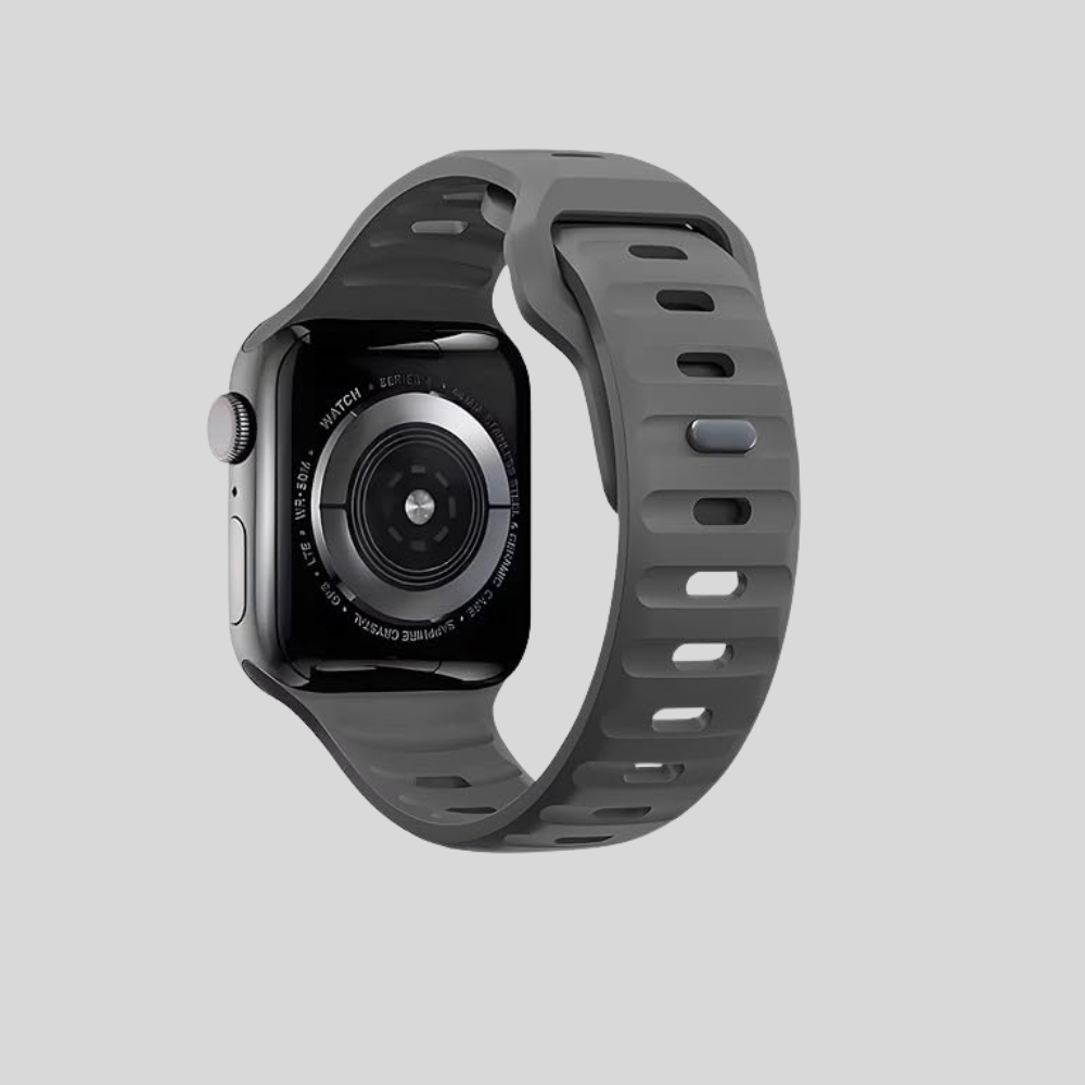 Metal & Silicon Apple Watch Strap 44 45 46 49 MM For iwatch