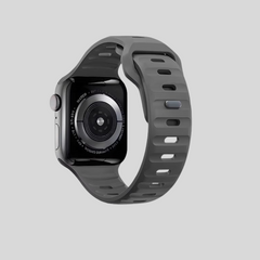 Metal & Silicon Apple Watch Strap 44 45 46 49 MM For iwatch