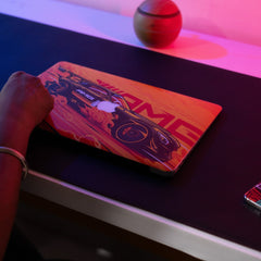 Yellow AMG 3D Laptop Skins