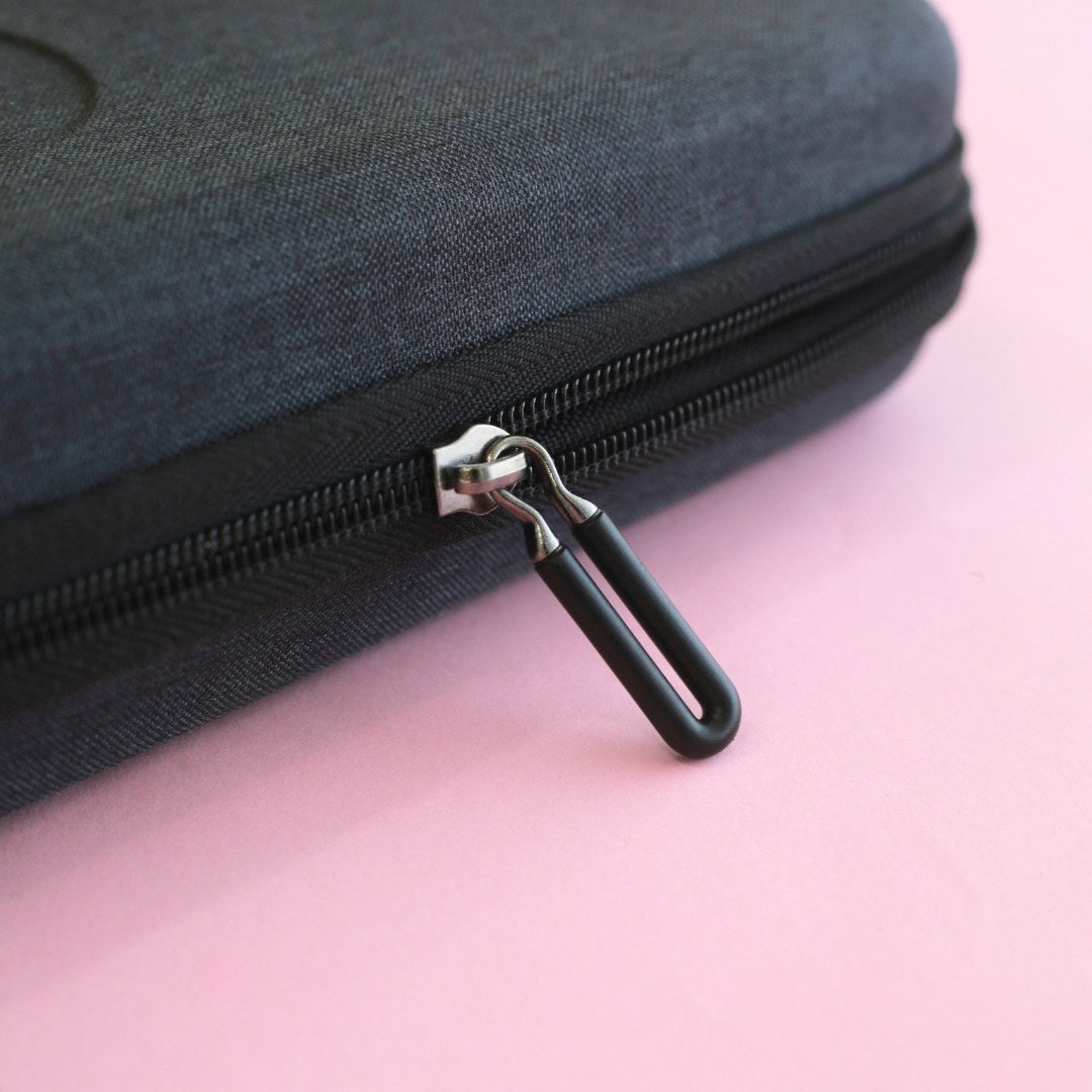 Hard Tech Organizer Case Bag for Electronics Accessories, Charger Cord, Stethoscope, Portable External Hard Drive, USB Cables - Rectangle Shape