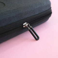 Hard Tech Organizer Case Bag for Electronics Accessories, Charger Cord, Stethoscope, Portable External Hard Drive, USB Cables - Rectangle Shape