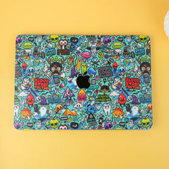 Macbook Blue Abstract Laptop Skins