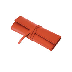 Pen Holder Leather Organizer - With Tie String
