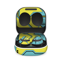 Techy Cyber Yellow Samsung Galaxy Buds 2 Skin