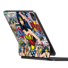 Wonder Woman Comic Ipad Apple iPad Magic Keyboard Skin