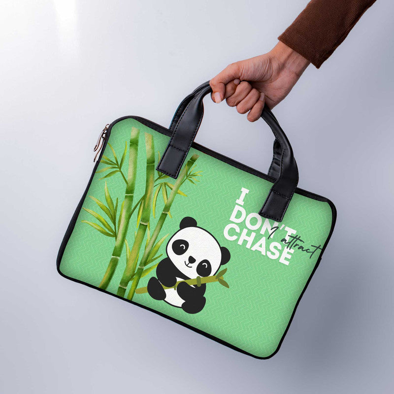 I Don't Chase Laptop Sleeve With Handle - WrapCart