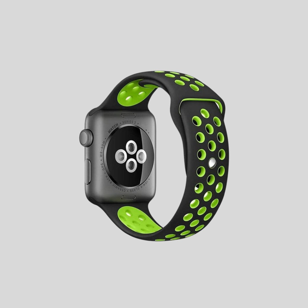 Metal & Silicon Apple Watch Strap 44 45 46 49 MM For iwatch