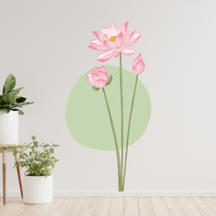 Lotus Love Wall Sticker