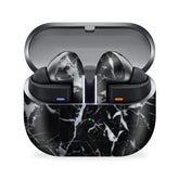 Black Marble Galaxy Buds 3 Pro Skin