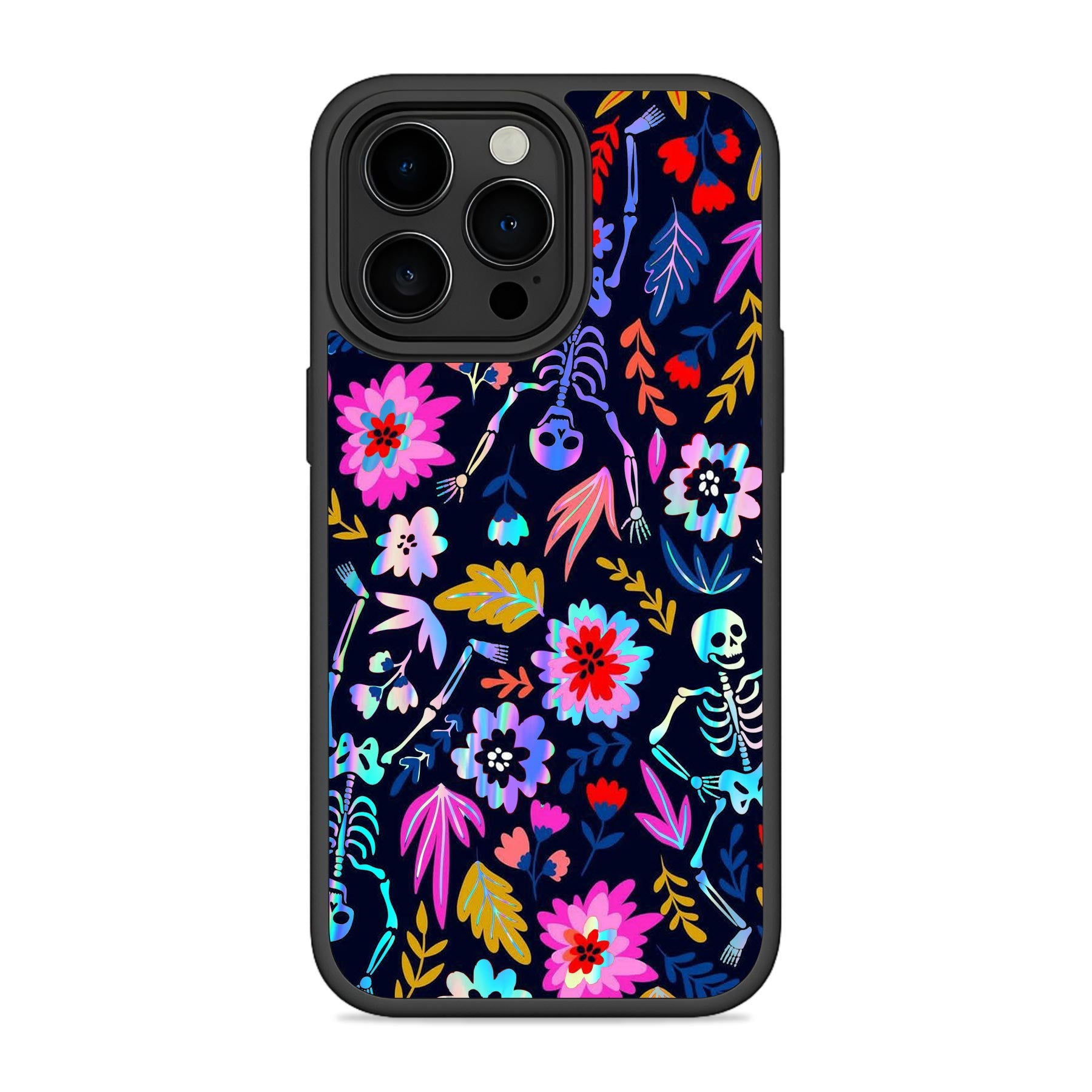 Halloween Holographic Mobile Bumper Cover For iPhone 15 Pro