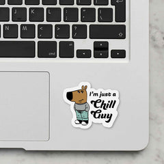 Chill Guy Laptop Sticker