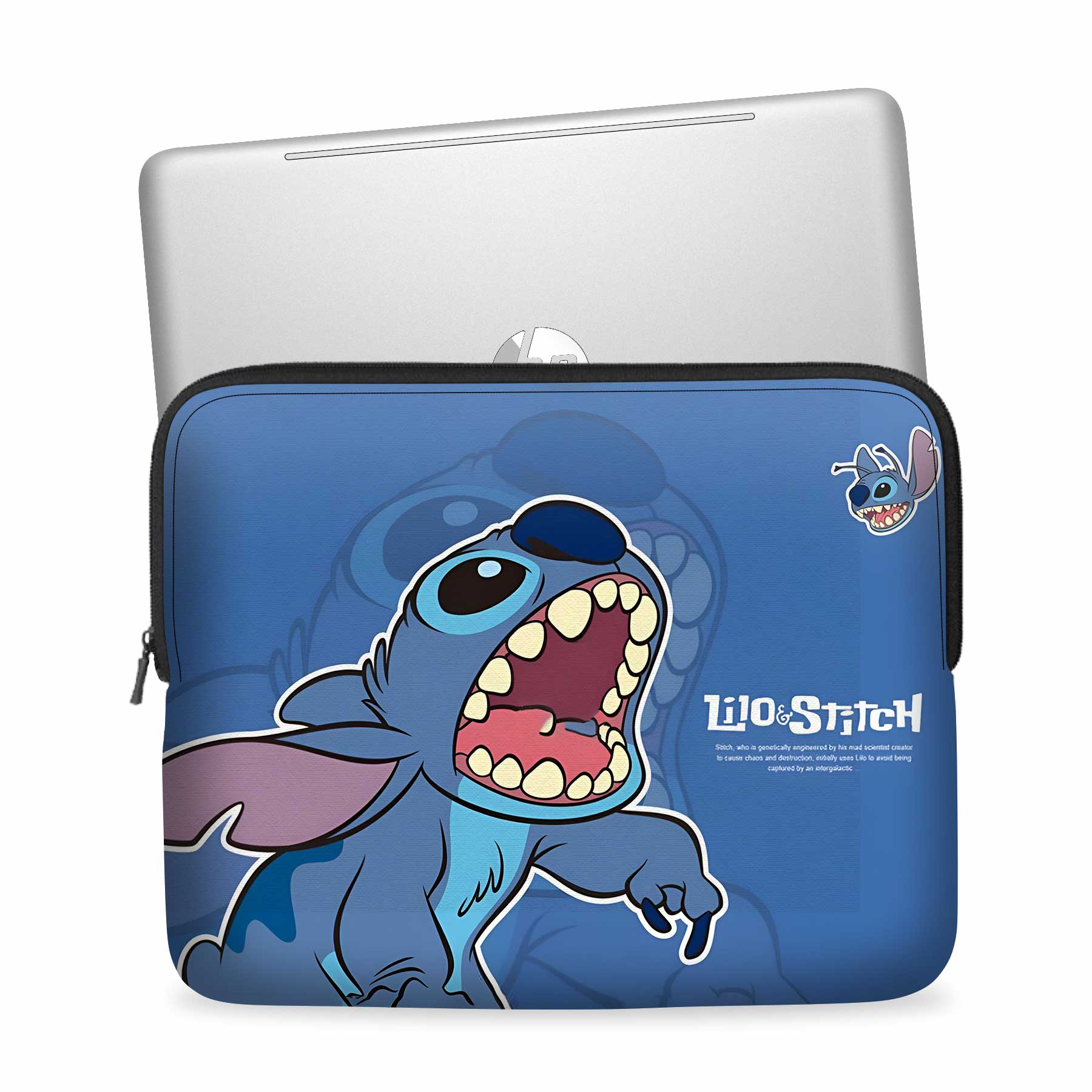 Blue Alien Laptop Sleeve