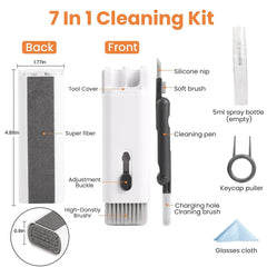 7-in-1 Electronics Cleaner Kit, Cleaning Pen for AirPods, Headphones, Mobiles, Laptops