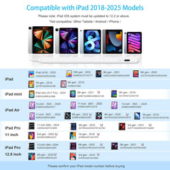 Universal Stylus Pen for All Touchscreen Devices - Rechargeable Fine Tip for Writing & Drawing | Compatible with Android & iOS