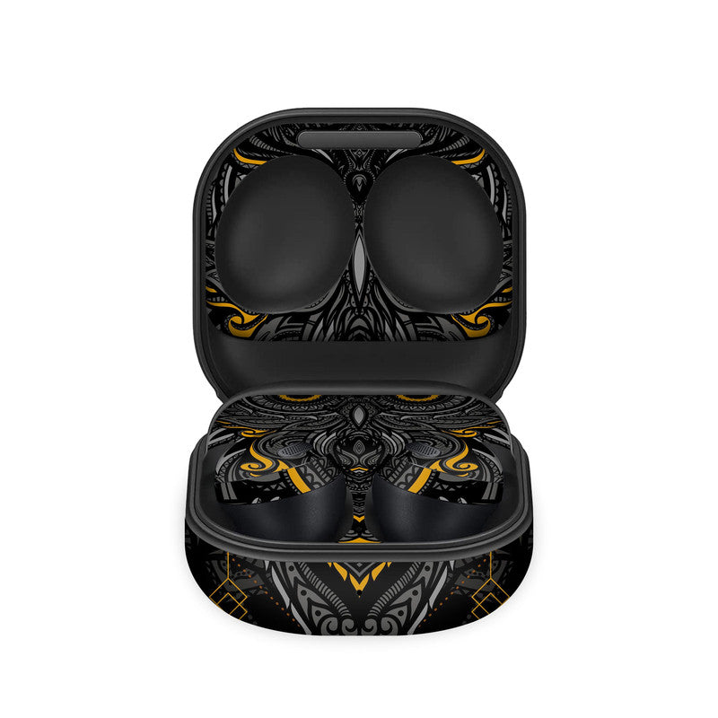 Classic Owl Dark Yellow Samsung Galaxy Buds Pro Skin