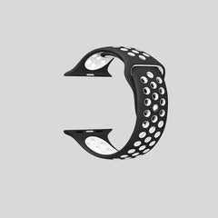 Metal & Silicon Apple Watch Strap 44 45 46 49 MM For iwatch