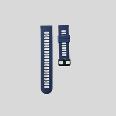 Blue - White Releasable Watch Strap -Samsung/Noise/Boat/Realme/OnePlus/Other - SELECT MM