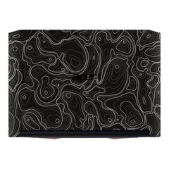 Colourful Topography Black Acer Nitro 5 AN515 Laptop Skin