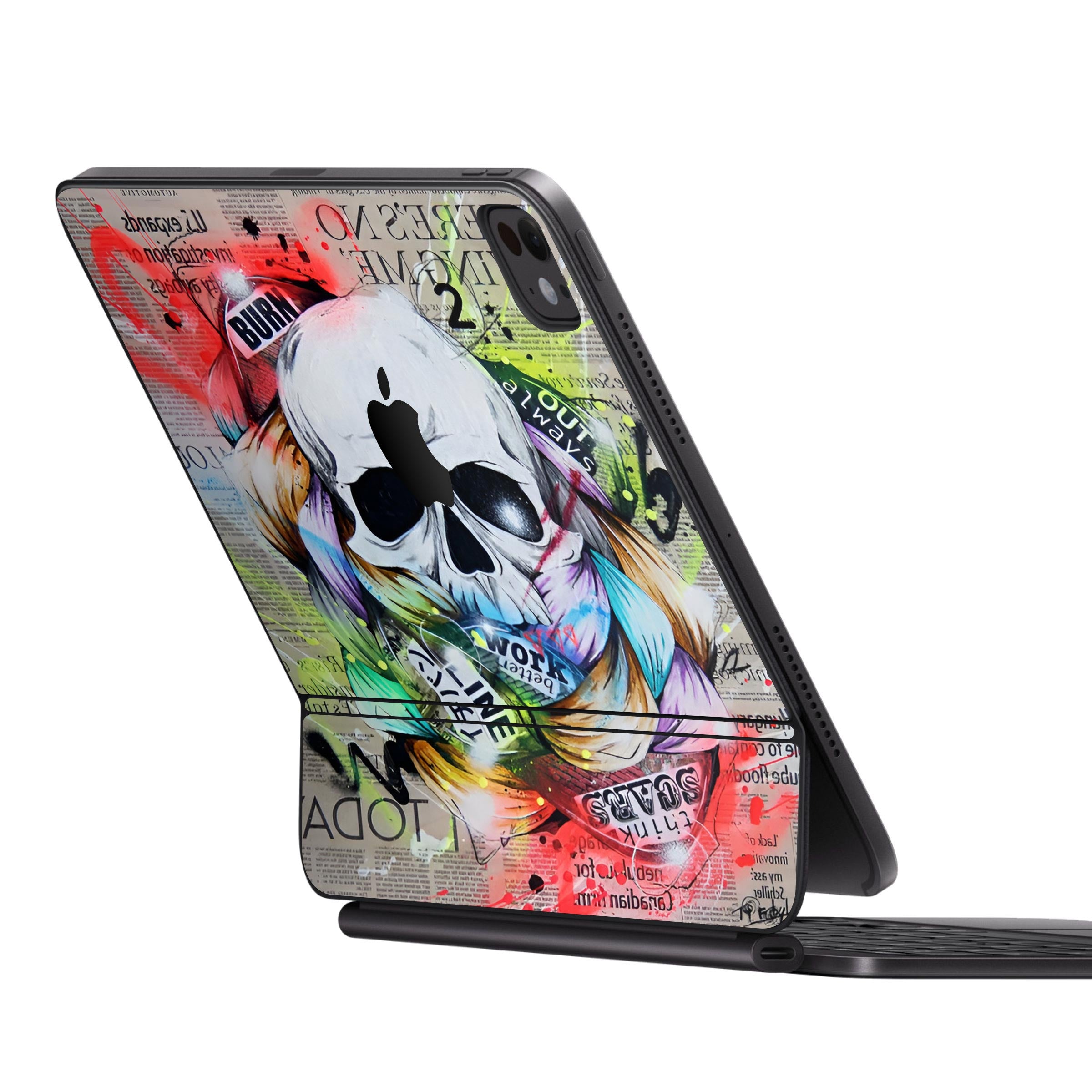 Visionary Skull Ipad Apple iPad Magic Keyboard Skin