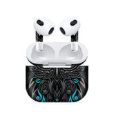 Classic Owl Blue Airpods 4 Skin