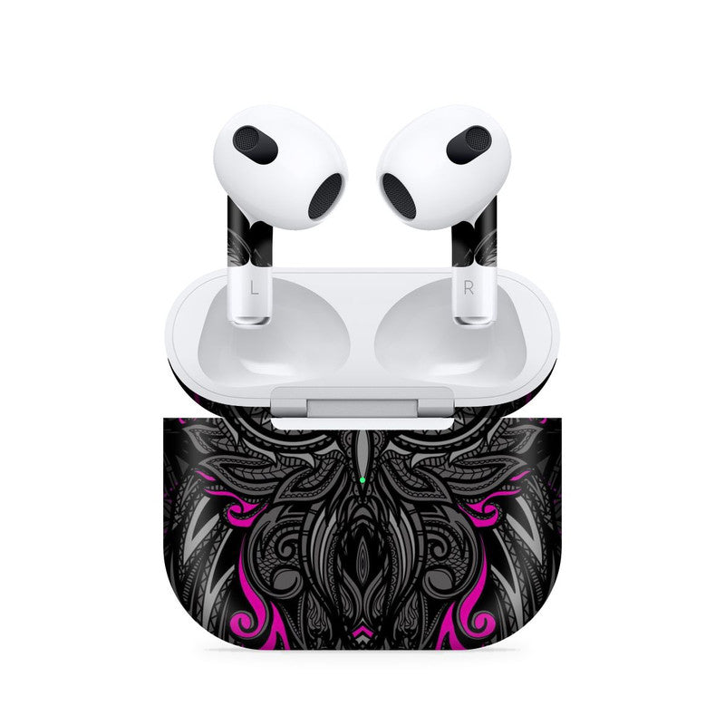Classic Owl Pink Airpods 4 Skin