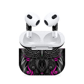 Classic Owl Pink Airpods 4 Skin