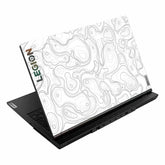 Colourful Topography White Lenovo Legion 5 15ARH05 Laptop Skin