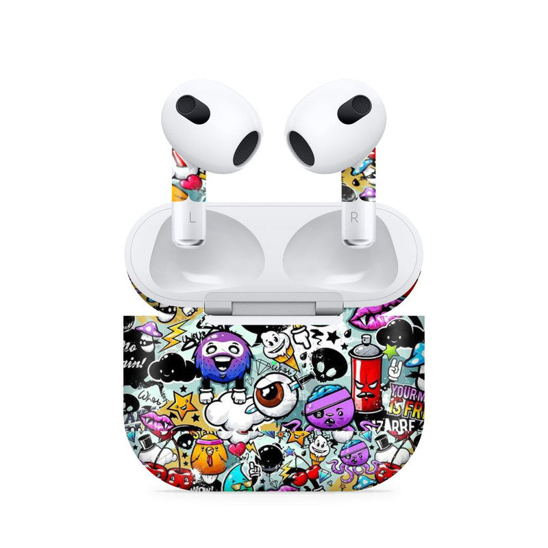 Airpods 4 Fun Abstract Skin