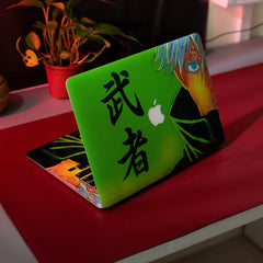 Green Gojo 3D Laptop Skins