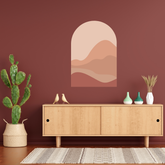 Minimalist Desert Wall Sticker